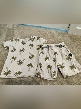 Volcom Toddler Cotton Shirt & Shorts Set